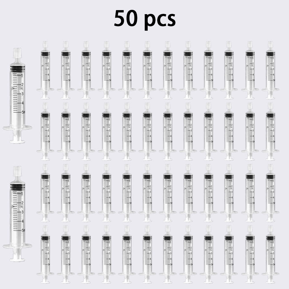 Perfume Fragrance Ingredients - 20/30/50 個 5ML プラスチック香水シリンジ、詰め替え可能なボトルの定量分配用、化粧品ポンプシリンジツール