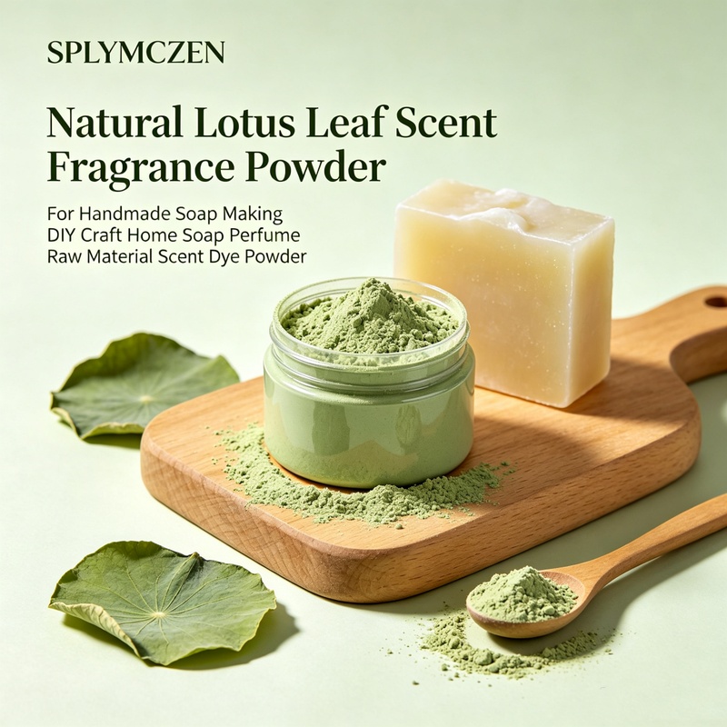 Perfume Fragrance Soap - SPLYMCZEN ロータスリーフフレグランスパウダー 天然香料パウダー DIY手作り石鹸キャンドルクラフト ホームパフューム原料