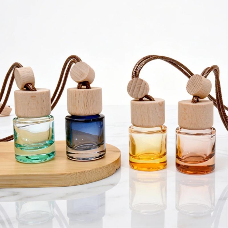 Perfume Fragrance Diffuser - ミニラウンドペンダントエッセンシャルオイルディフューザーボトル車用芳香剤香水フレグランスオーナメントバイアル