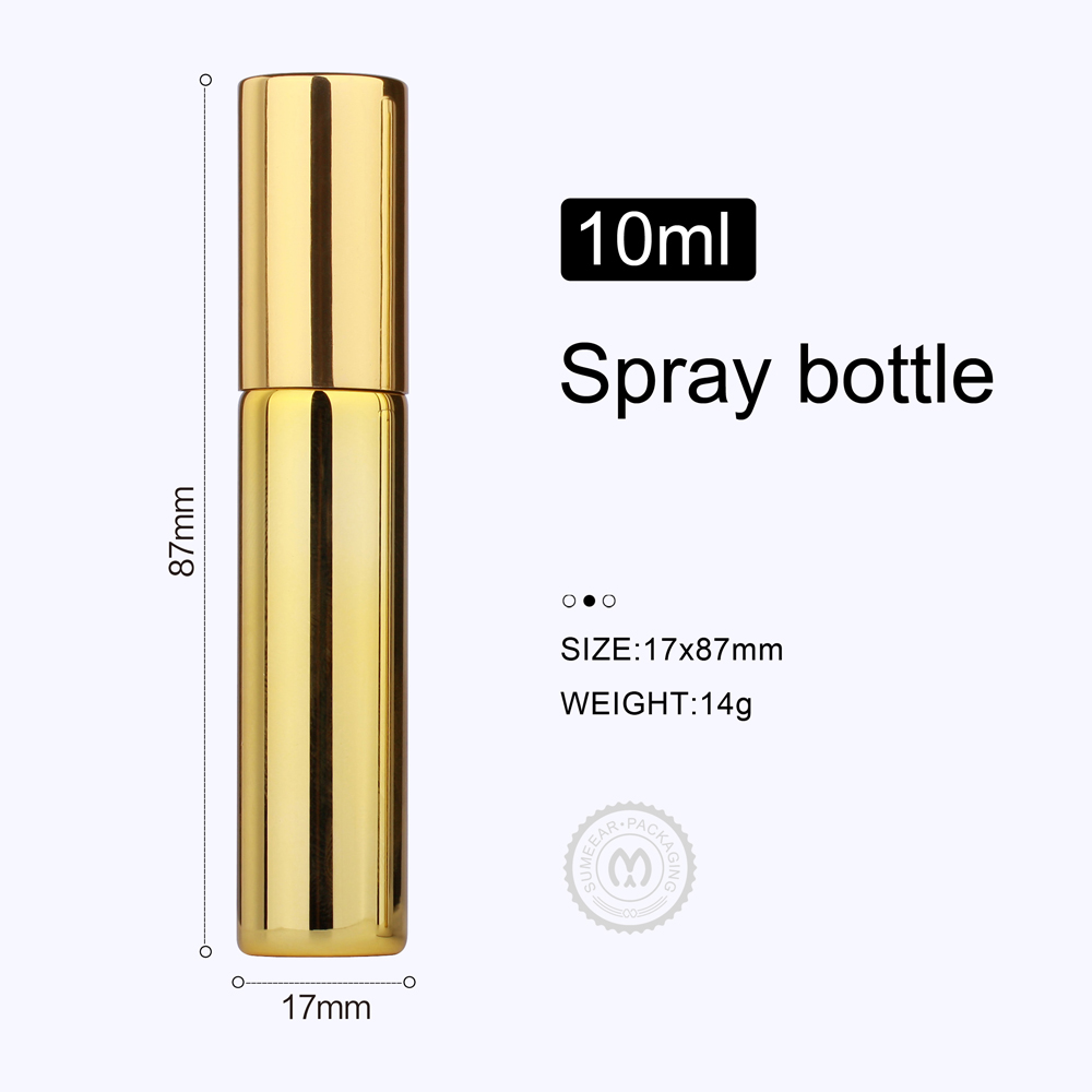 100ピース/ロット10ミリリットルポータブルuvガラス詰め - Perfume Fragrance Ingredients のレビューと価格