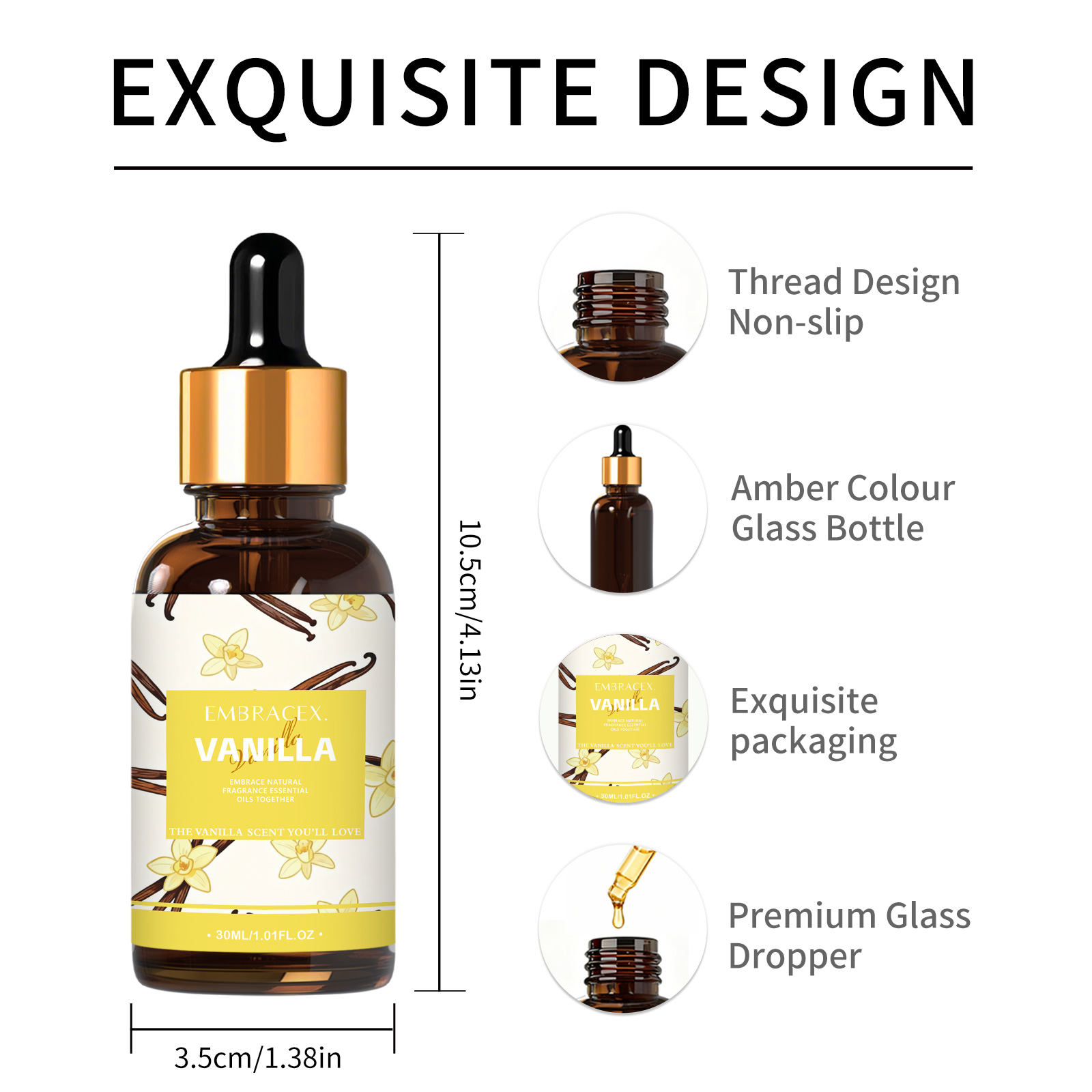 30ml バニラフレグランスオイル ディフューザー用 キャン - Perfume Fragrance Diffuser のレビューと価格