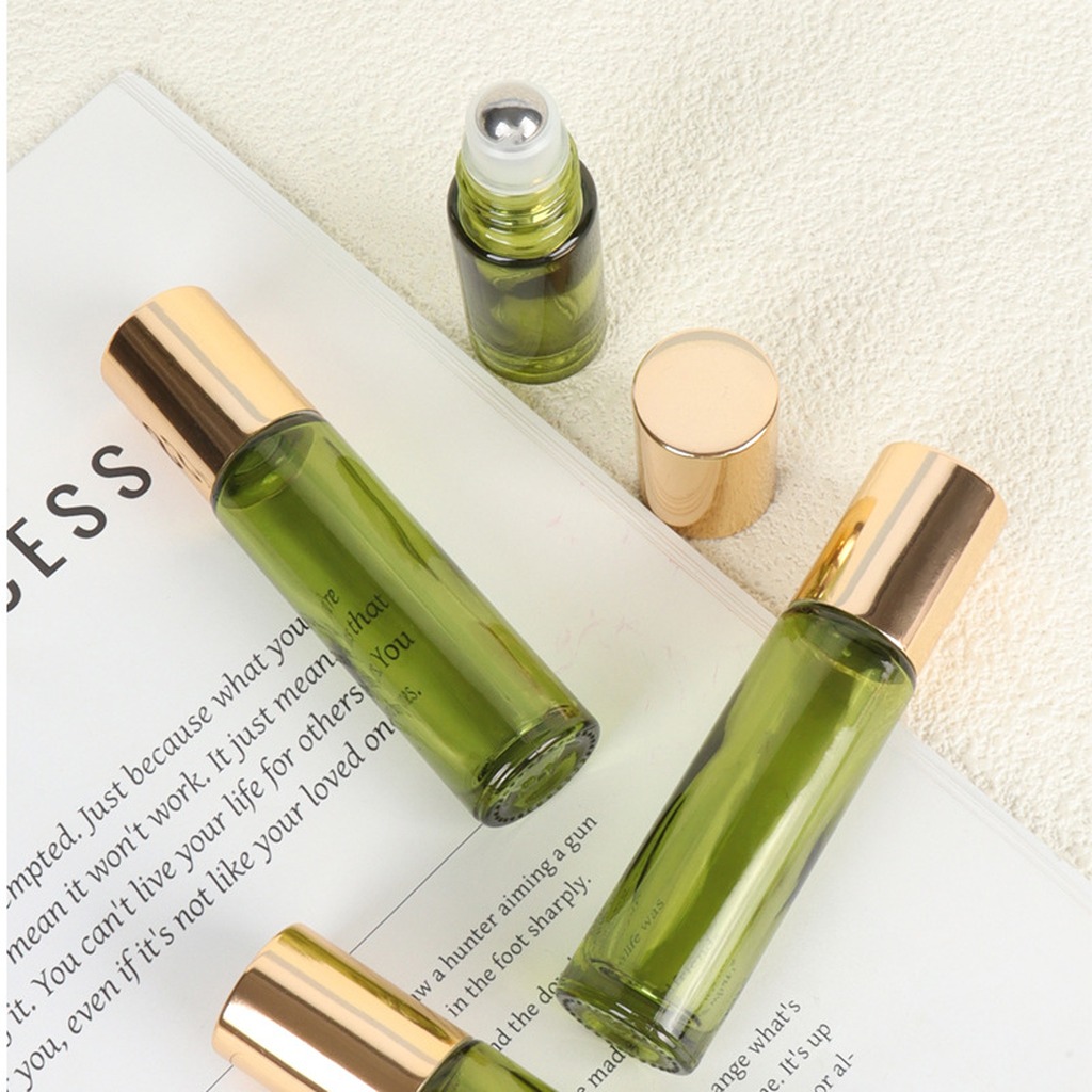 5 ミリリットル/10 ミリリットルローラーボトルガラスエッ - Attar Oil Roll On のレビューと価格