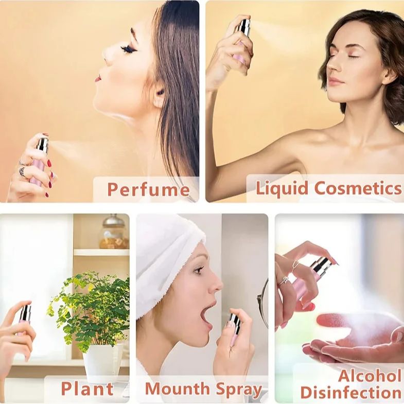 4 個 + 4 アクセサリー 5 ml 詰め替え可能なポータ - Perfume Fragrance Ingredients のレビューと価格