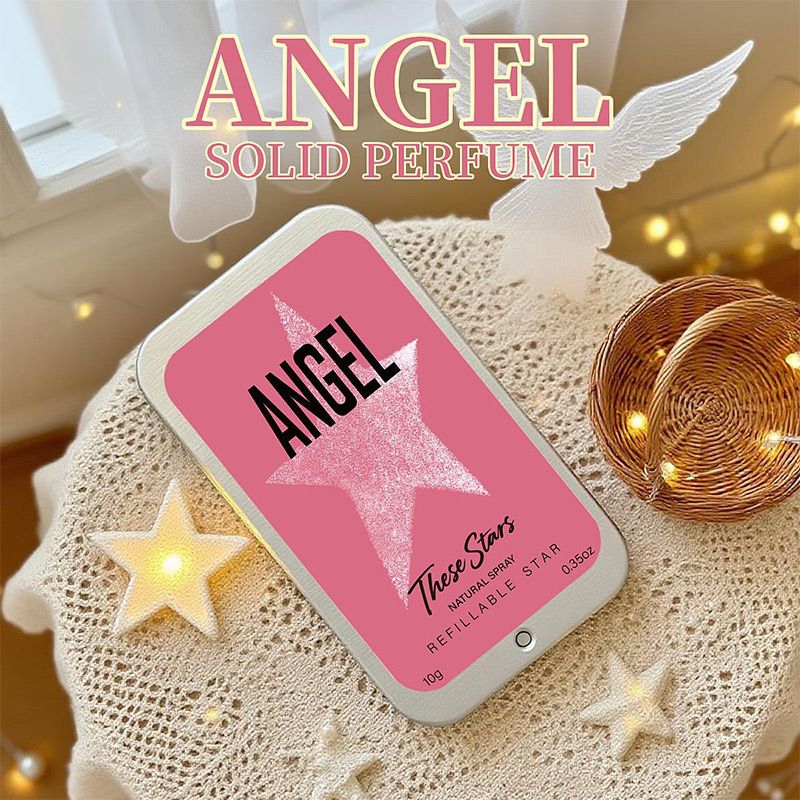 エンジェルスターソリッドパフュームクリーム、携帯用詰め替え式 - Perfume Fragrance Refill のレビューと価格