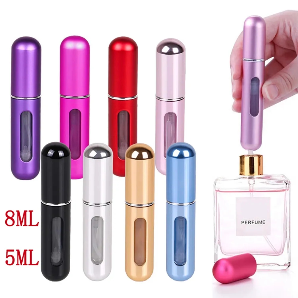 詰め替え可能なミニ香水瓶,ポータブル化粧品スプレーボトル,ス - Perfume Fragrance Ingredients のレビューと価格