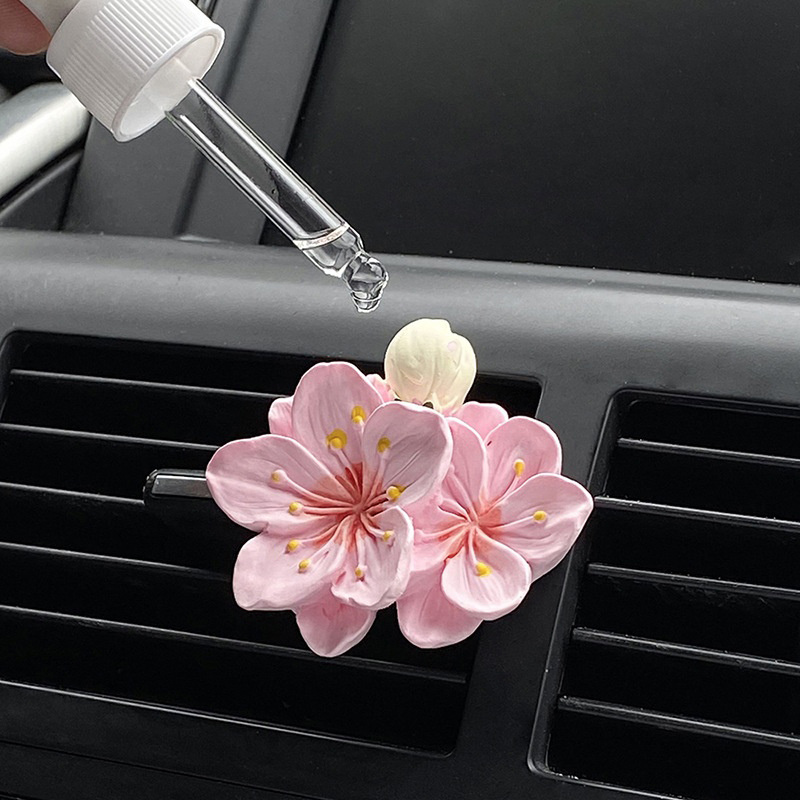 1pc 車のファッション小さな絶妙な香水クリップ花の形の空気 - Perfume Fragrance Diffuser のレビューと価格