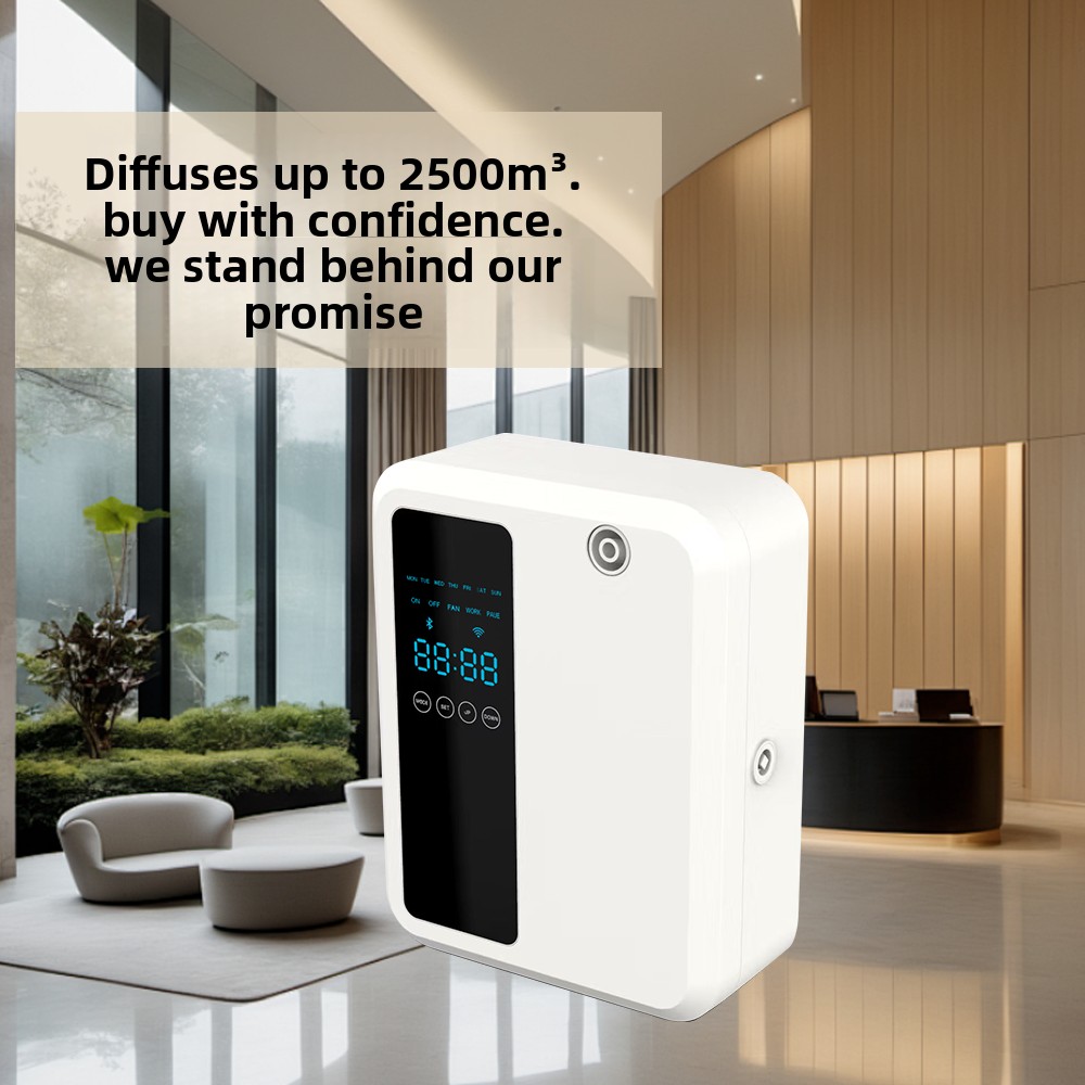 500ML 業務用ホテル自動香水香りマシン家庭用およびトイレ - Perfume Fragrance Diffuser のレビューと価格