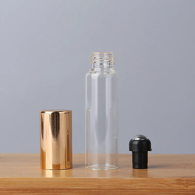 ガラスロールオンボトル,1〜10ml,空のボトル,テスト用, - Attar Oil Roll On のレビューと価格