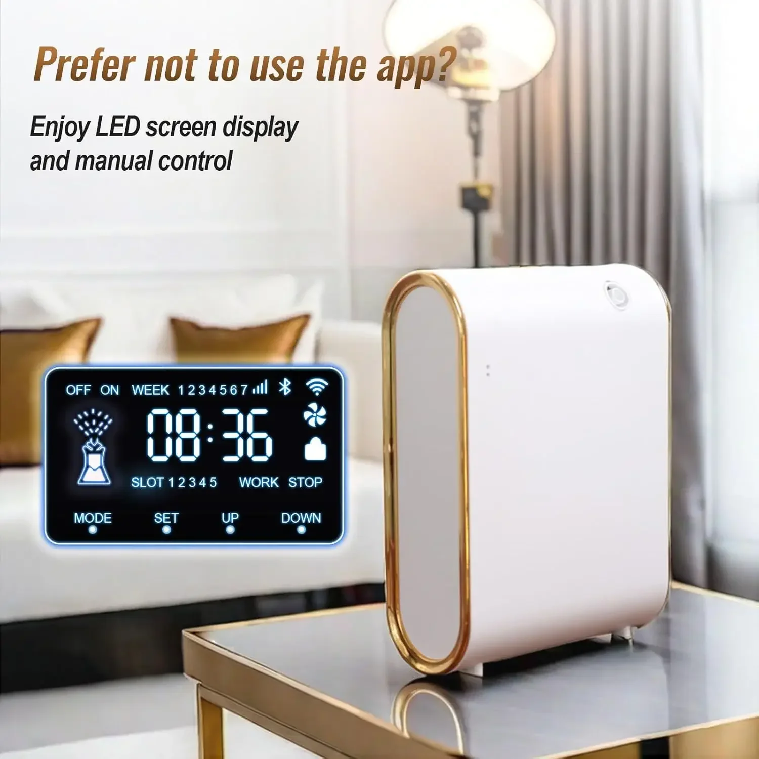 水なしルームフレグランスディフューザースマートアロマディフュ - Perfume Fragrance Diffuser のレビューと価格