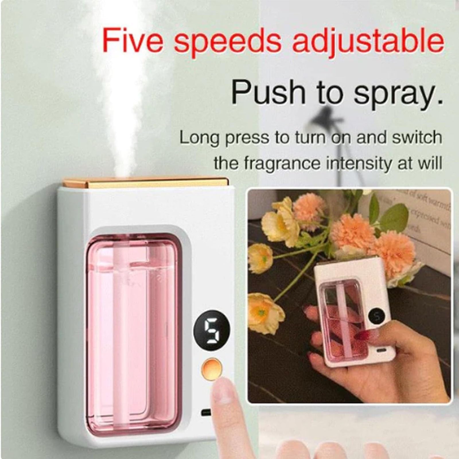 40ML 自動ホームフレグランスマシン エッセンシャルオイル - Perfume Fragrance Diffuser のレビューと価格
