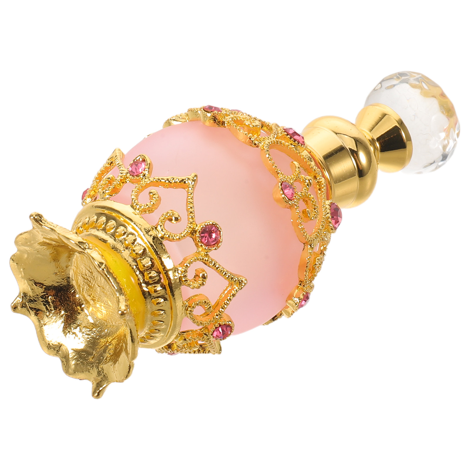 15mlのクリスタルラインストーン装飾ガラス製香水ボトル。携 - Perfume Fragrance Refill のレビューと価格