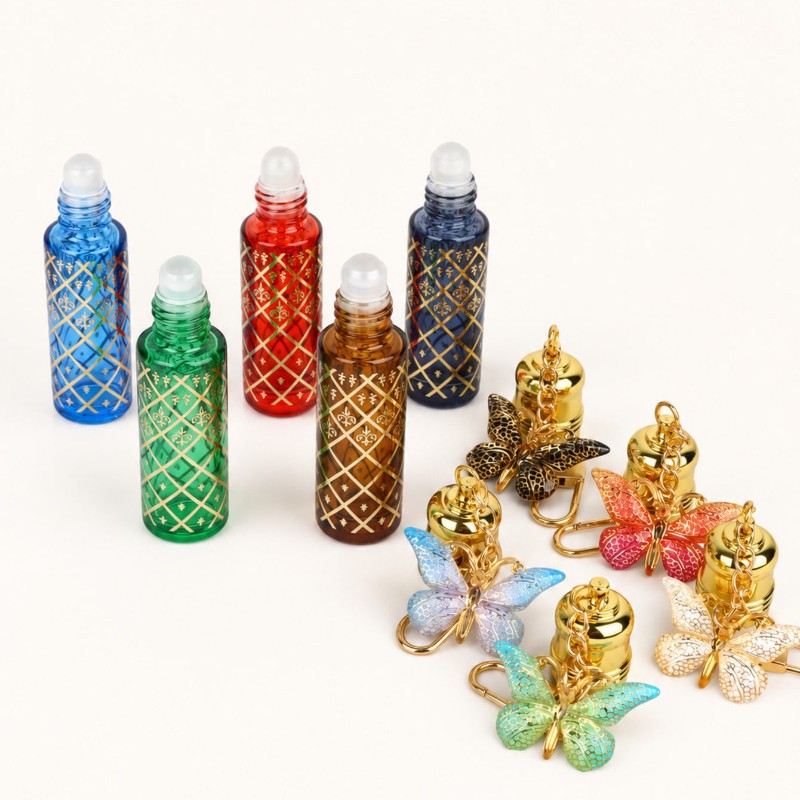 2026年新作 10/30個入り 8ml 空のガラス製ロール - Attar Oil Roll On のレビューと価格